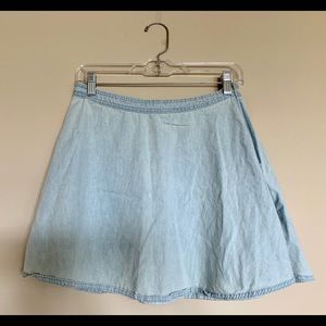 Denim skater skirt 💙
